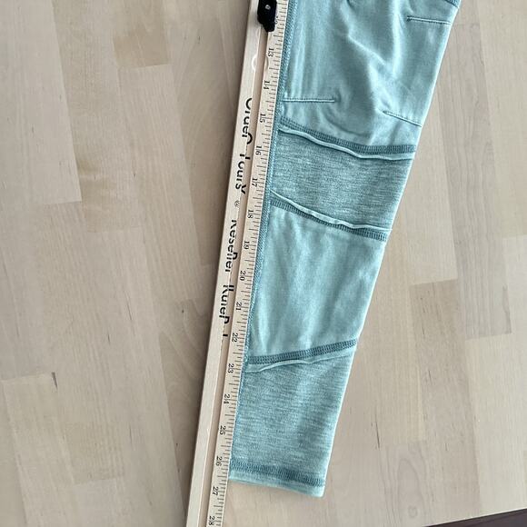 Free People Catch Me If You Can Leggings XS Moto Snap Button Cotton Patchwork - Picture 13 of 13